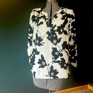 Daniel Rainn Floral Print Blouse